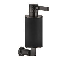 Gessi Inciso distributeur de savon en pierre frittée noire 58514