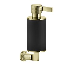 Gessi Inciso distributeur de savon en pierre frittée noire 58514