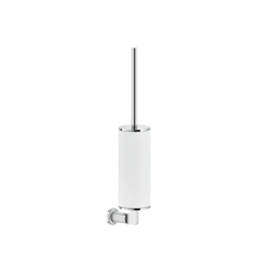 Gessi Inciso porta scopino bianco in Pietra sinterizzata 58519