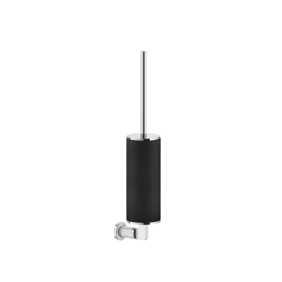 Gessi Inciso porta scopino nero in Pietra sinterizzata 58520