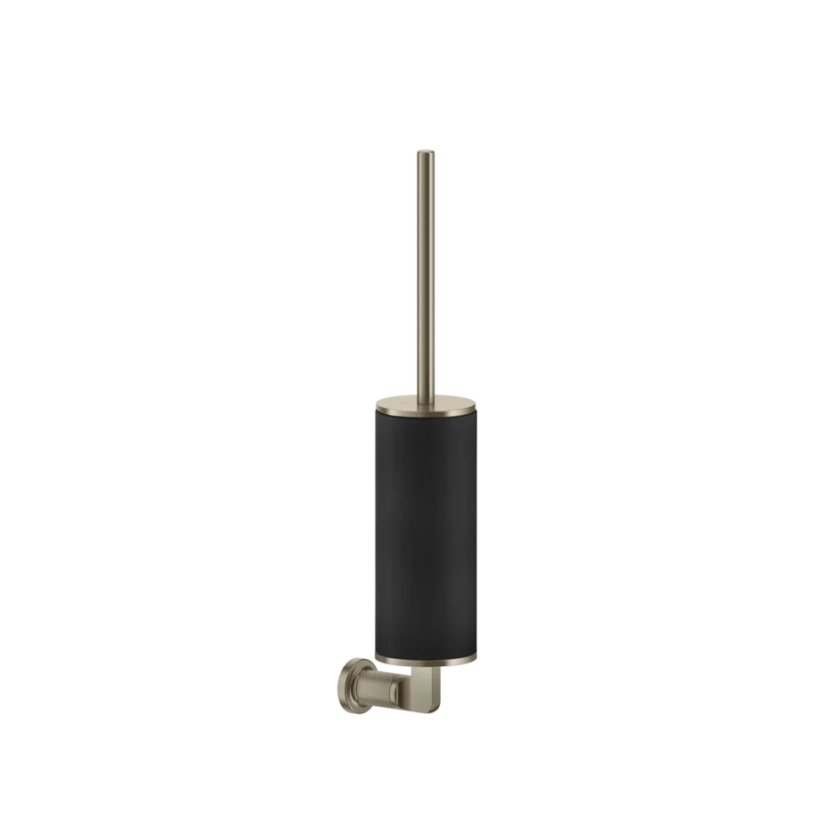 Gessi Inciso porte-balai WC noir en pierre frittée 58520