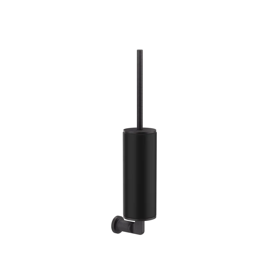 Gessi Inciso porte-balai WC noir en pierre frittée 58520
