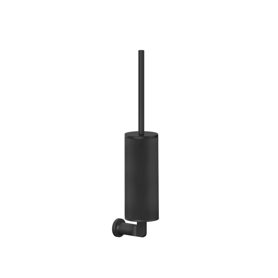 Gessi Inciso porte-balai WC noir en pierre frittée 58520