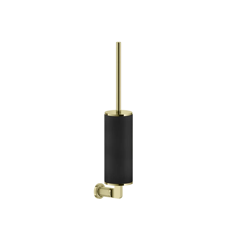 Gessi Inciso porte-balai WC noir en pierre frittée 58520