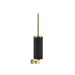 Gessi Inciso porte-balai WC noir en pierre frittée 58520