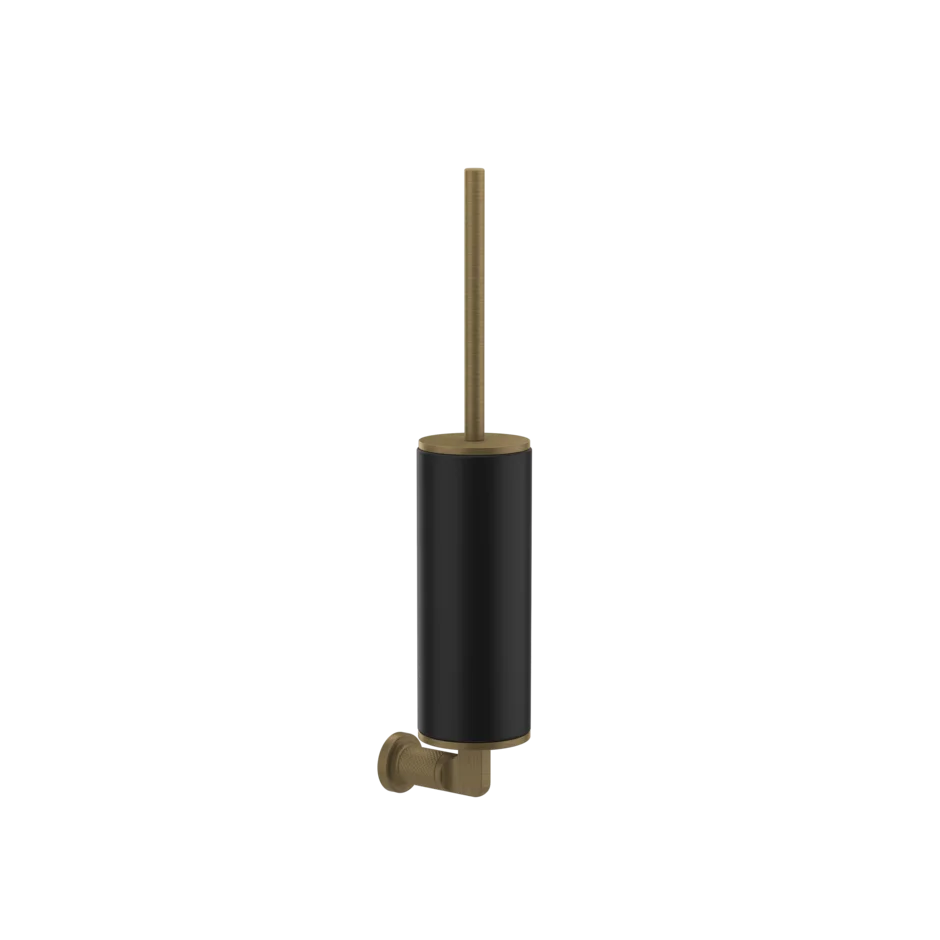 Gessi Inciso porte-balai WC noir en pierre frittée 58520