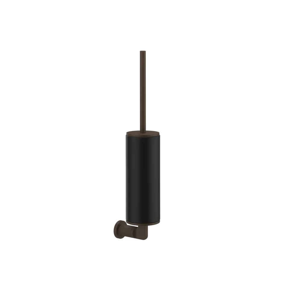 Gessi Inciso porte-balai WC noir en pierre frittée 58520