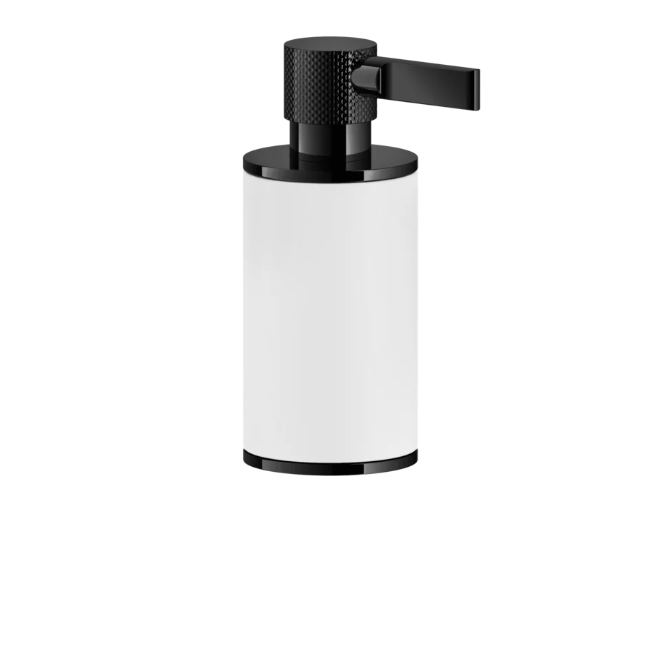 Gessi Inciso distributeur de savon blanc en pierre frittée 58537