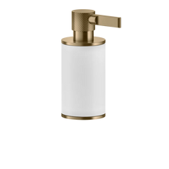 Gessi Inciso distributeur de savon blanc en pierre frittée 58537