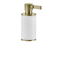 Gessi Inciso distributeur de savon blanc en pierre frittée 58537