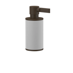 Gessi Inciso distributeur de savon blanc en pierre frittée 58537