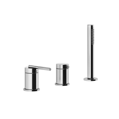 Gessi Ingranaggio rubinetto vasca da bagno 3 fori 63547