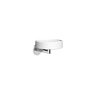Gessi Ingranaggio porta sapone bianco in Pietra sinterizzata 63801