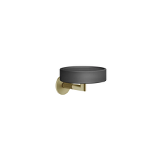 Gessi Ingranaggio porta sapone nero in Pietra sinterizzata 63802
