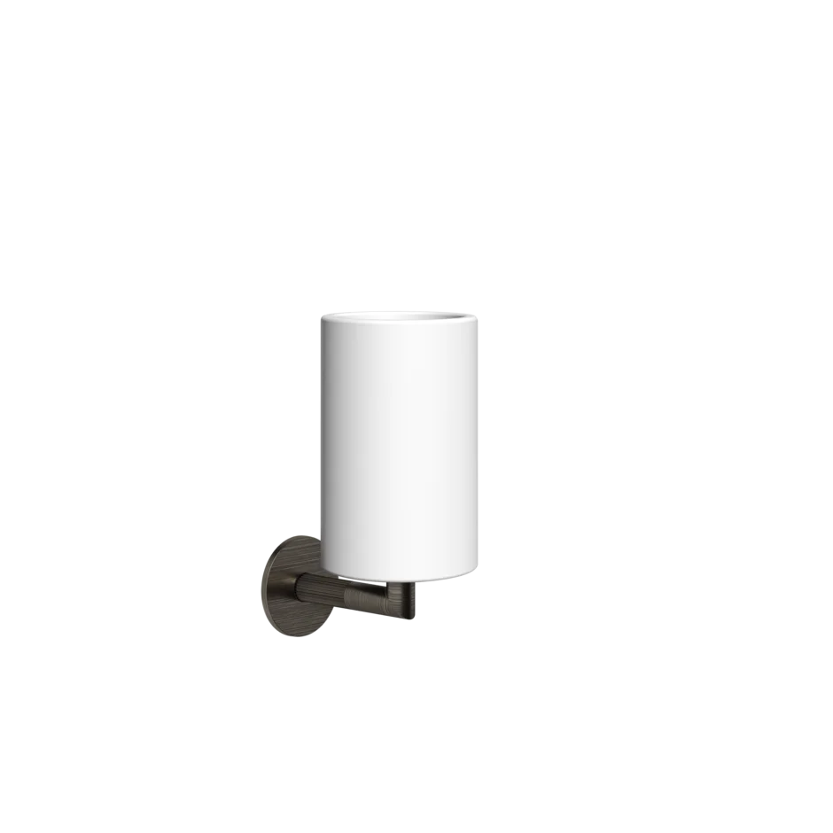 Gessi Ingranaggio porta spazzolini bianco in Pietra sinterizzata 63807