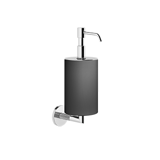 Gessi Ingranaggio dispenser sapone nero in Pietra sinterizzata 63814