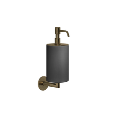 Gessi Ingranaggio dispenser sapone nero in Pietra sinterizzata 63814