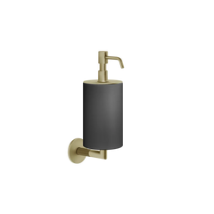 Gessi Ingranaggio dispenser sapone nero in Pietra sinterizzata 63814