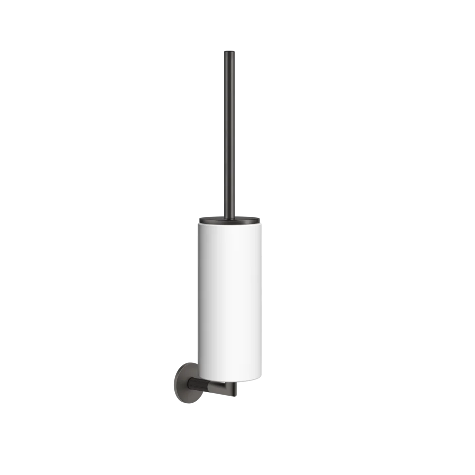 Gessi Ingranaggio porta scopino bianco in Pietra sinterizzata 63819
