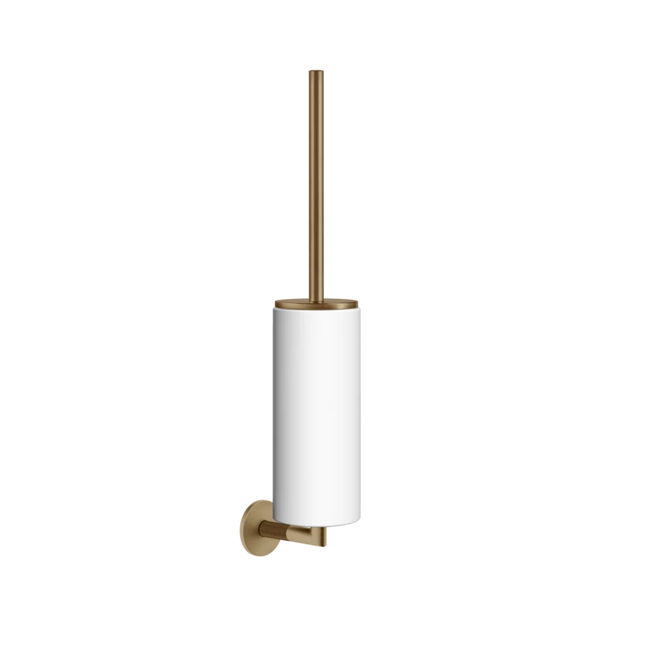 Gessi Ingranaggio porta scopino bianco in Pietra sinterizzata 63819