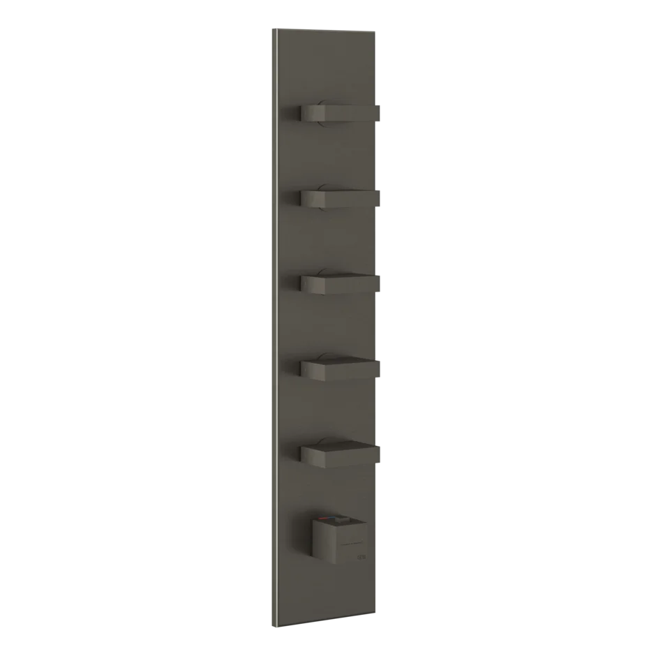 Gessi Inverso mitigeur thermostatique de douche à haut débit avec 5 voies 43030 + 43109