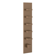 Gessi Inverso mitigeur thermostatique de douche à haut débit avec 5 voies 43030 + 43109
