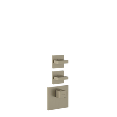 Gessi Inverso mitigeur thermostatique de douche à haut débit avec 2 sorties 43214 + 43103
