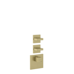 Gessi Inverso mitigeur thermostatique de douche à haut débit avec 2 sorties 43214 + 43103