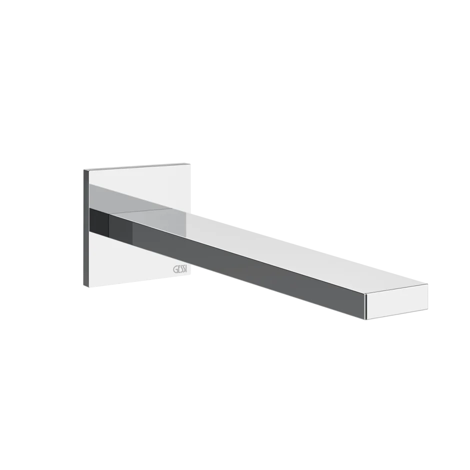 Gessi Inverso Diamantato bocca lavabo a parete 21,6cm 73102