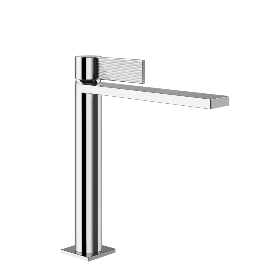 Gessi Inverso Rigato rubinetto lavabo medio 73506