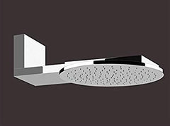 Gessi Minimali soffione tondo a parete 40442.238