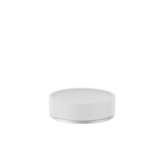 Gessi Origini soap holder in white antibacterial resin 58525