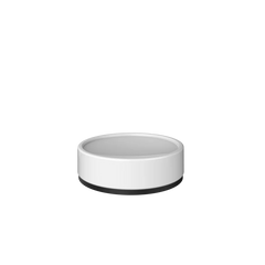 Gessi Origini soap holder in white antibacterial resin 58525