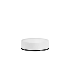 Gessi Origini soap holder in white antibacterial resin 58525