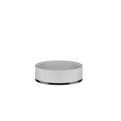 Gessi Origini soap holder in white antibacterial resin 58525