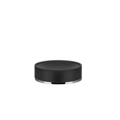 Gessi Origini porta sapone nero in resina antibatterica 58526 cromo