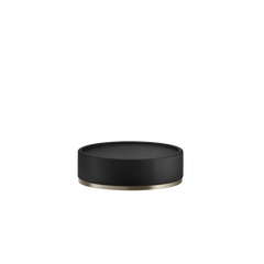 Gessi Origini porte-savon en résine antibactérienne noire 58526