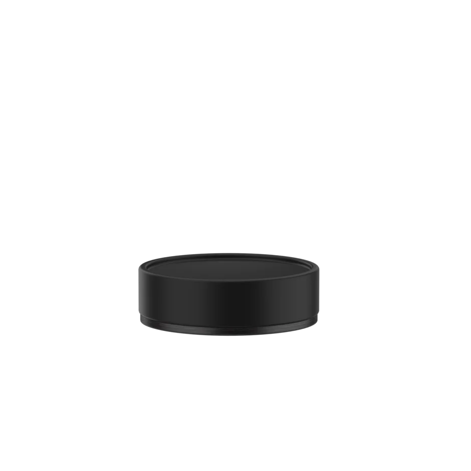 Gessi Origini porte-savon en résine antibactérienne noire 58526