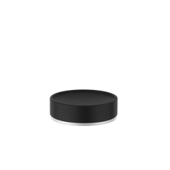 Gessi Origini porte-savon en résine antibactérienne noire 58526