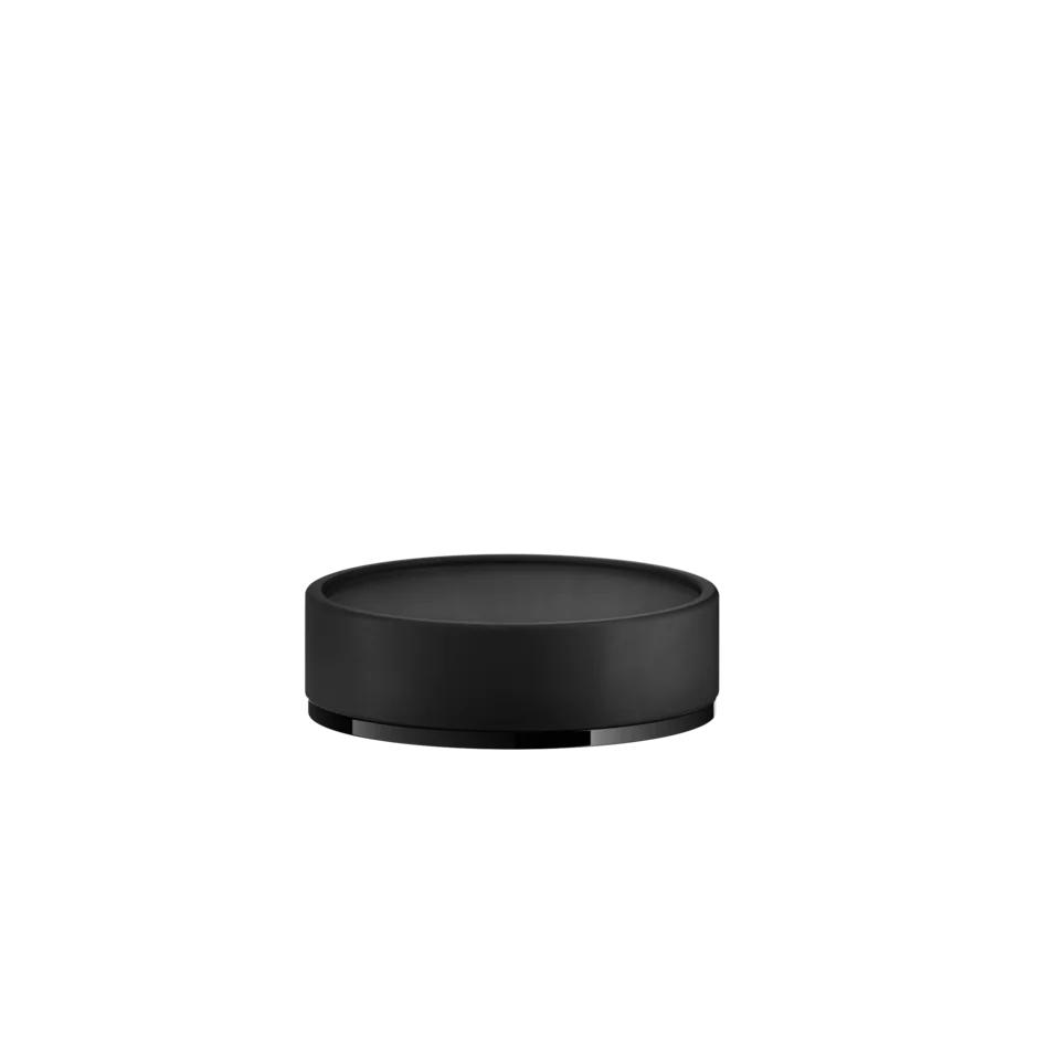 Gessi Origini porte-savon en résine antibactérienne noire 58526