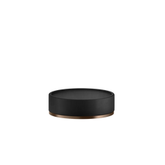 Gessi Origini porte-savon en résine antibactérienne noire 58526