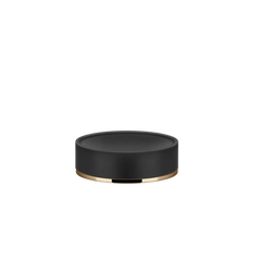 Gessi Origini porte-savon en résine antibactérienne noire 58526