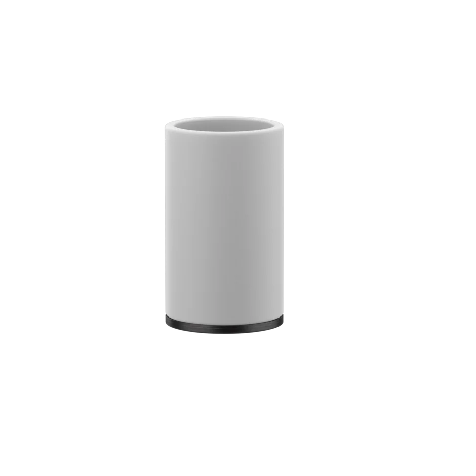 Gessi Origini porte-brosse à dents en résine antibactérienne blanche 58531