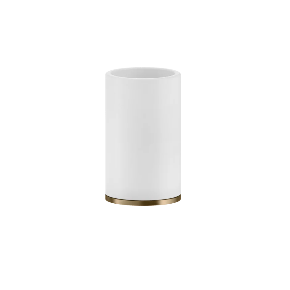 Gessi Origini porte-brosse à dents en résine antibactérienne blanche 58531