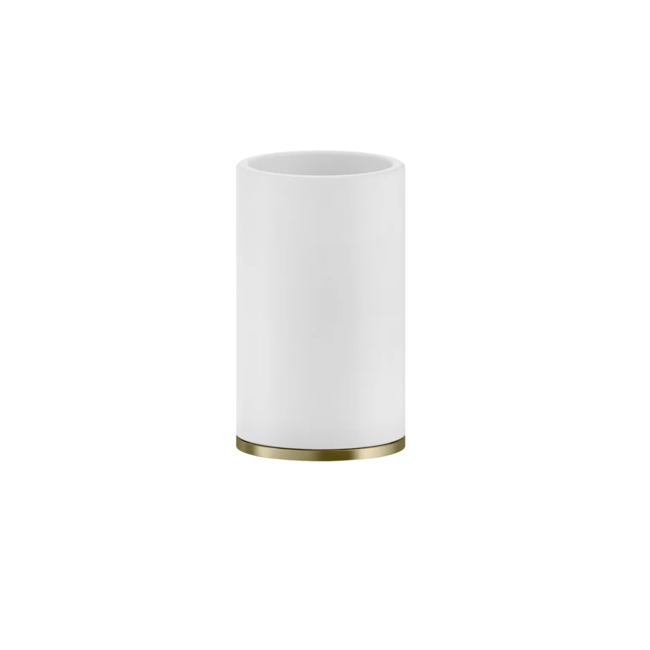 Gessi Origini porte-brosse à dents en résine antibactérienne blanche 58531