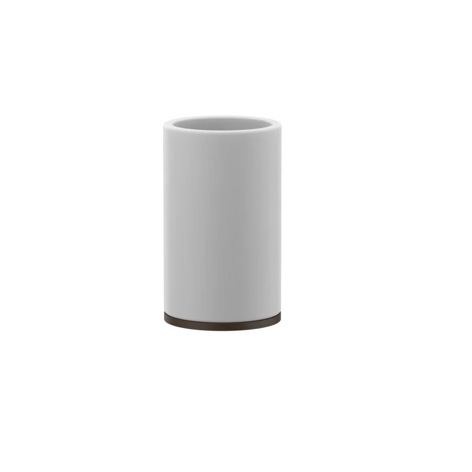 Gessi Origini porte-brosse à dents en résine antibactérienne blanche 58531