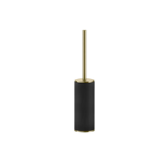 Gessi Origini porte-balai WC en résine antibactérienne noir 58544