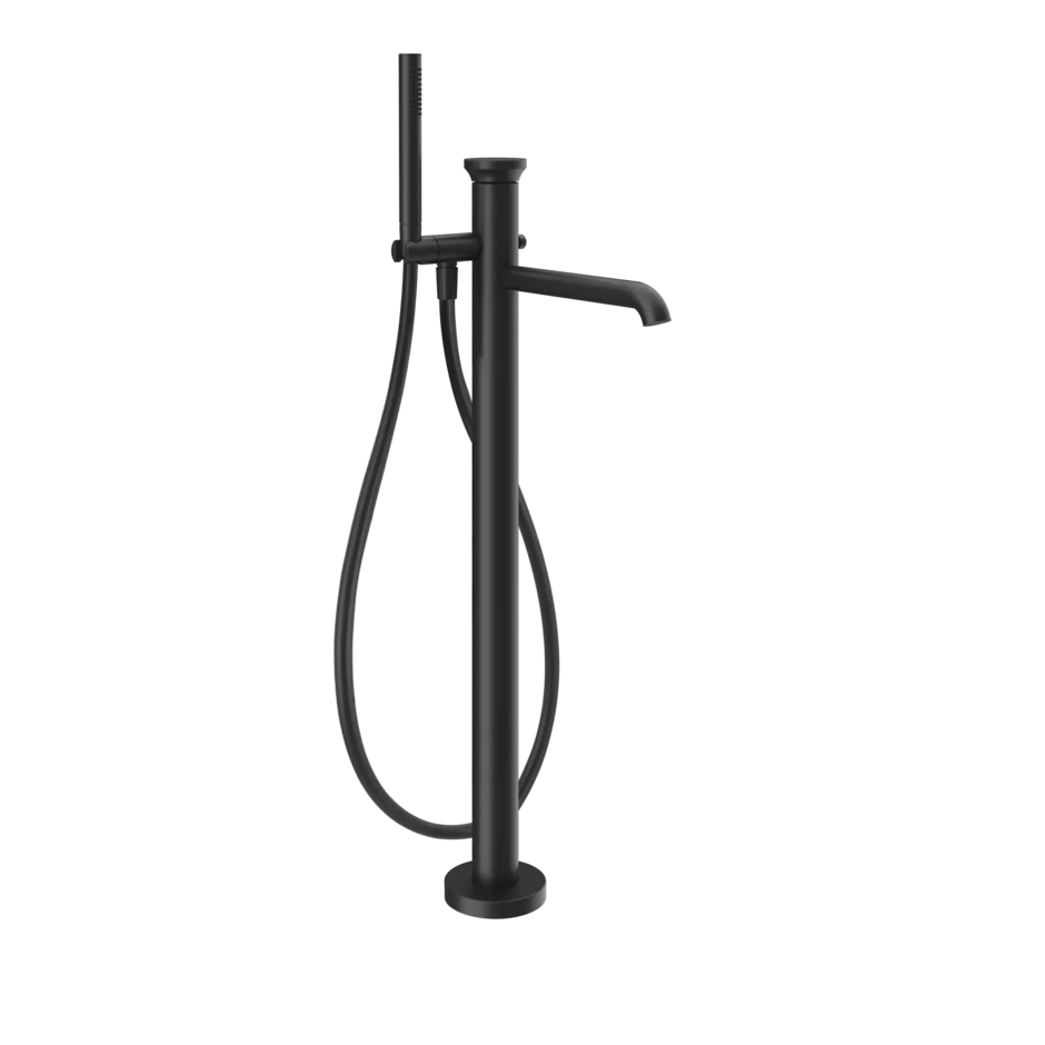 Gessi Origini robinet de baignoire sur pied avec douchette 66028 + 46189