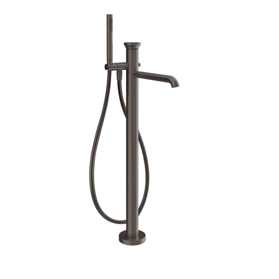 Gessi Origini robinet de baignoire sur pied avec douchette 66028 + 46189