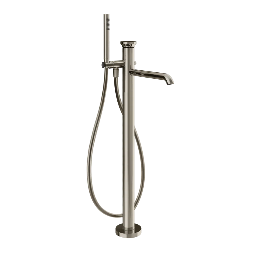 Gessi Origini robinet de baignoire sur pied avec douchette 66028 + 46189